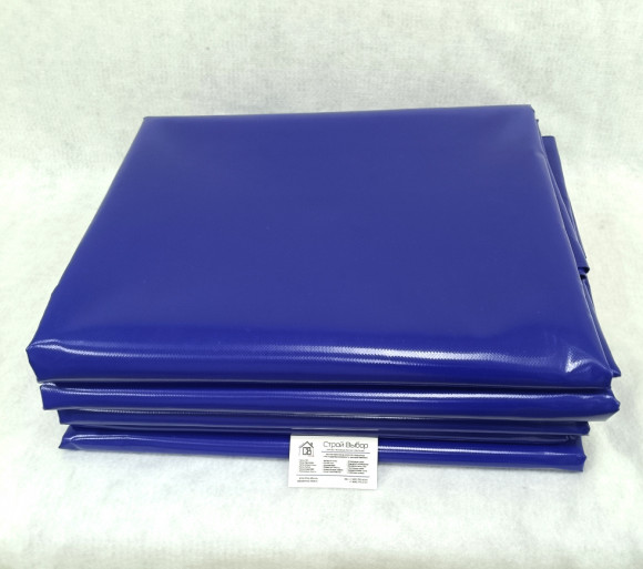 Полог ПВХ 650 г/м2 с люверсами - 10x20м